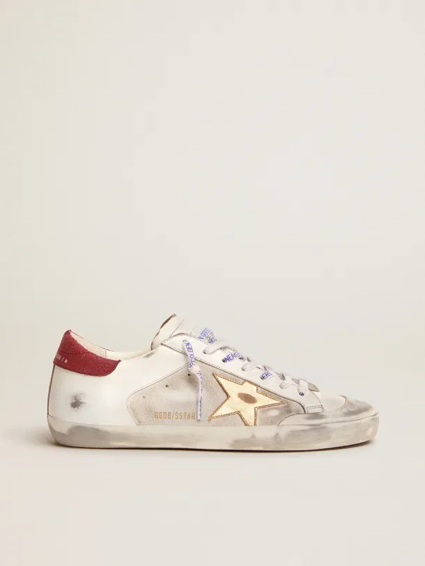 Golden Goose Super-star Penstar Sneakers “White Gold” — photo 1 of 4
