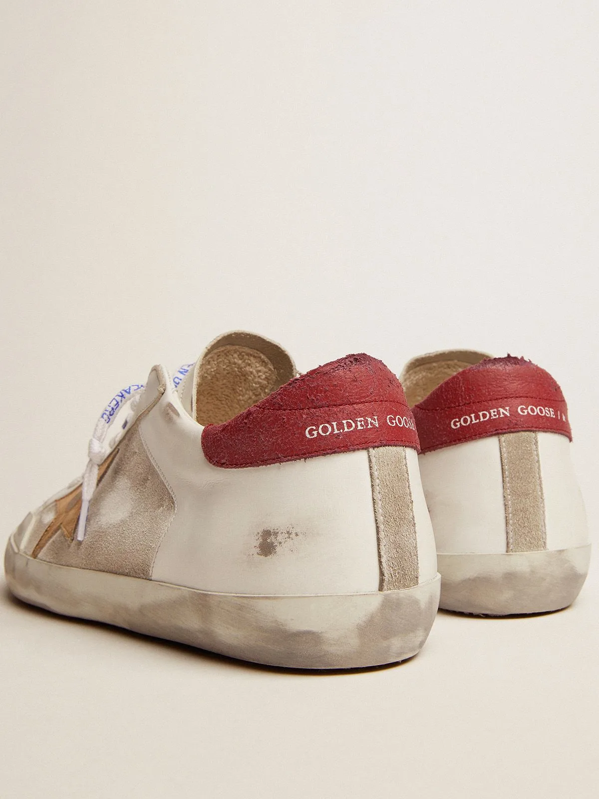 Golden Goose Super-star Penstar Sneakers “White Gold” — photo 4 of 4