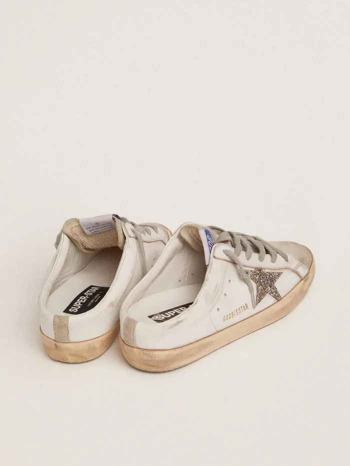 Golden Goose Super-star Sabots “White Grey” — photo 4 of 5