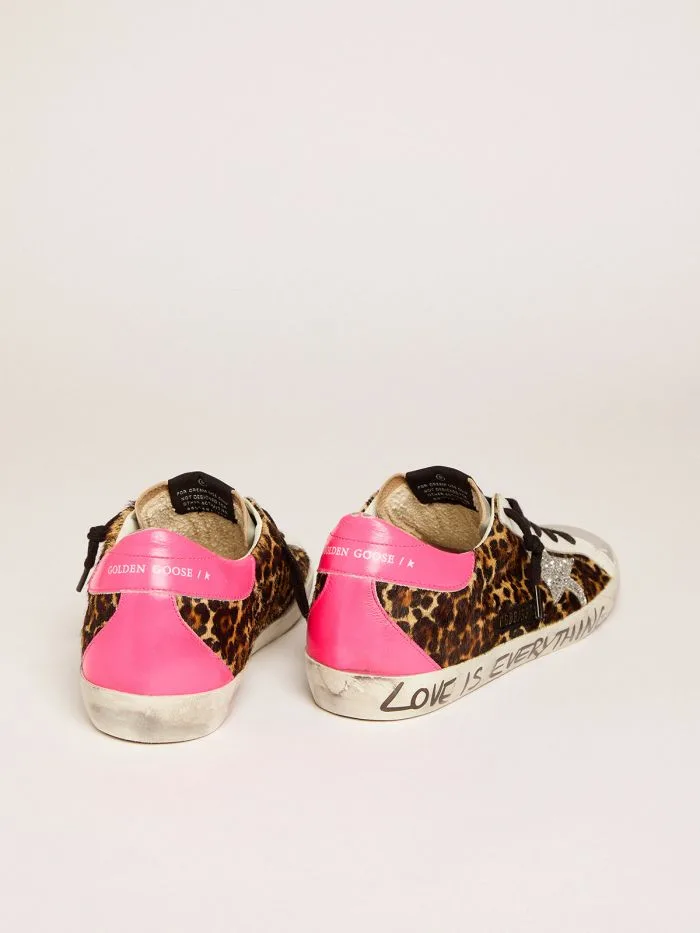 Golden Goose Super-star Sneakers “Silver Leopard” — photo 1 of 4