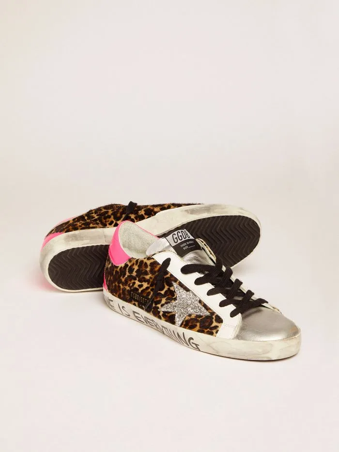 Golden Goose Super-star Sneakers “Silver Leopard” — photo 2 of 4