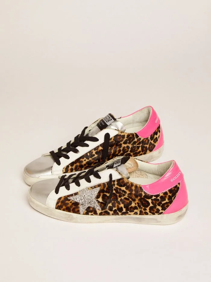 Golden Goose Super-star Sneakers “Silver Leopard” — photo 4 of 4