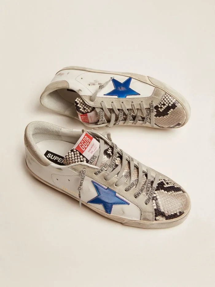 Golden Goose Super-star Sneakers “Blue” — photo 2 of 4