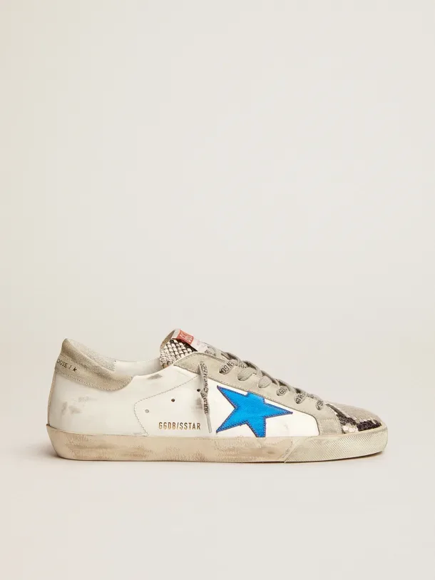 Golden Goose Super-star Sneakers “Blue” — photo 3 of 4