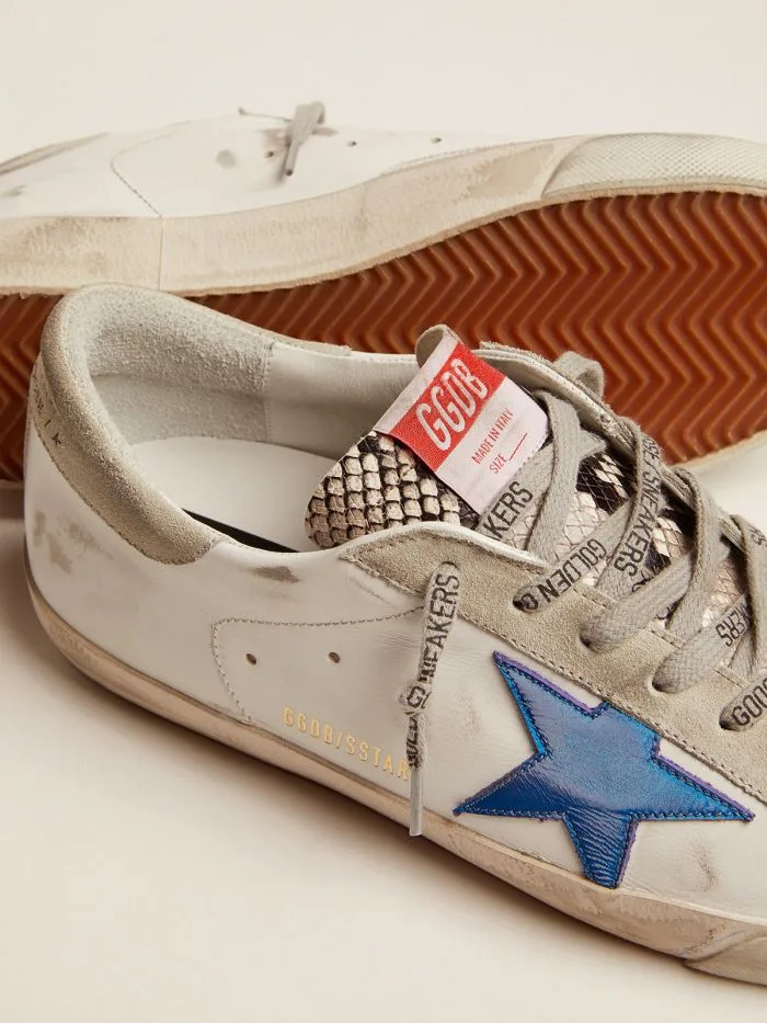 Golden Goose Super-star Sneakers “Blue” — photo 4 of 4