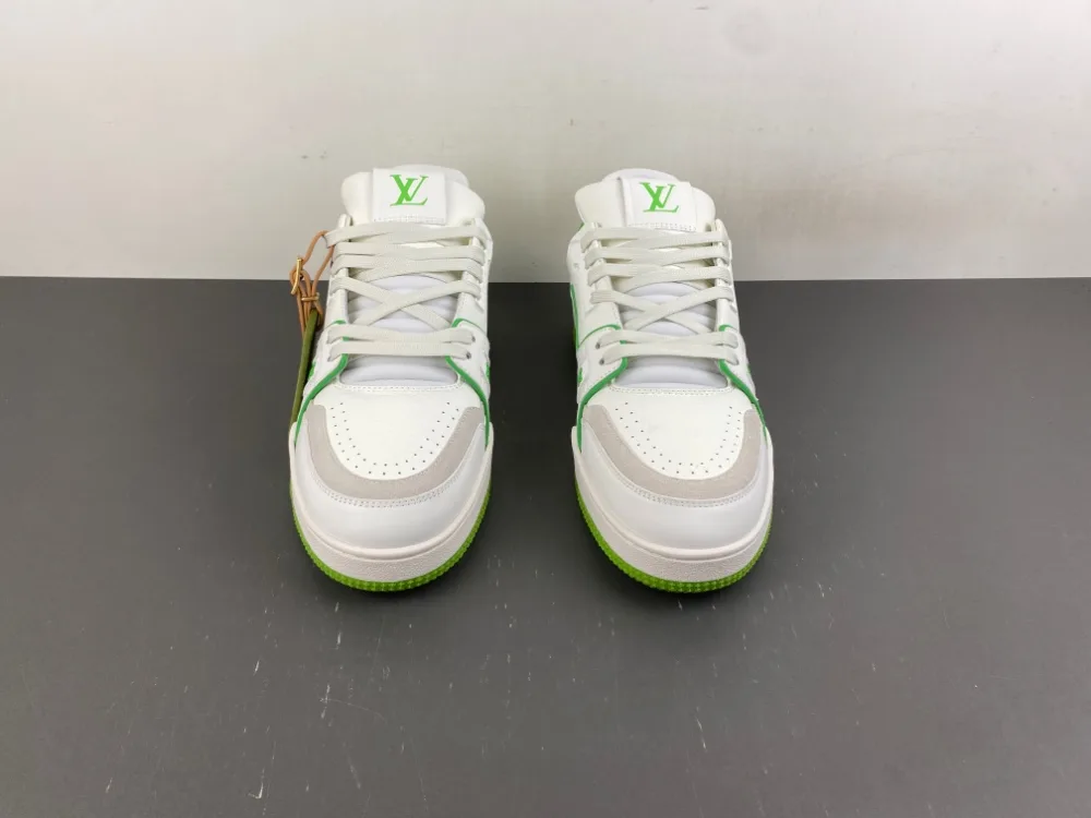 Louis Vuitton Trainer “White Grey Green” — photo 2 of 17