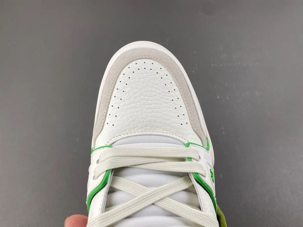 Louis Vuitton Trainer “White Grey Green” — photo 7 of 17