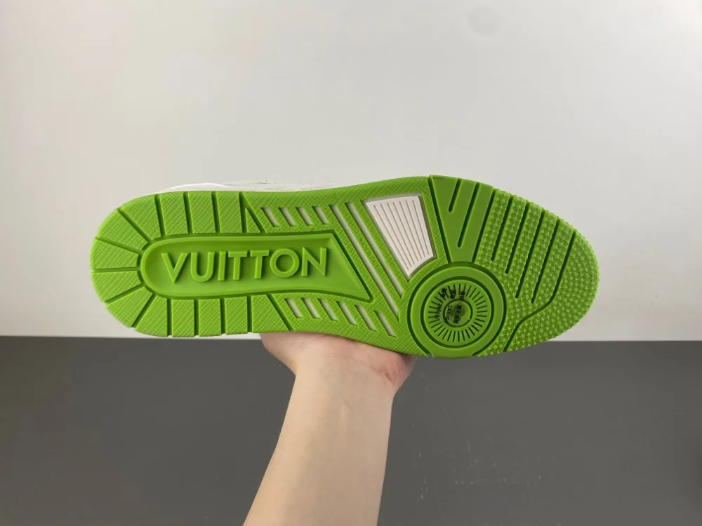 Louis Vuitton Trainer “White Grey Green” — photo 12 of 17