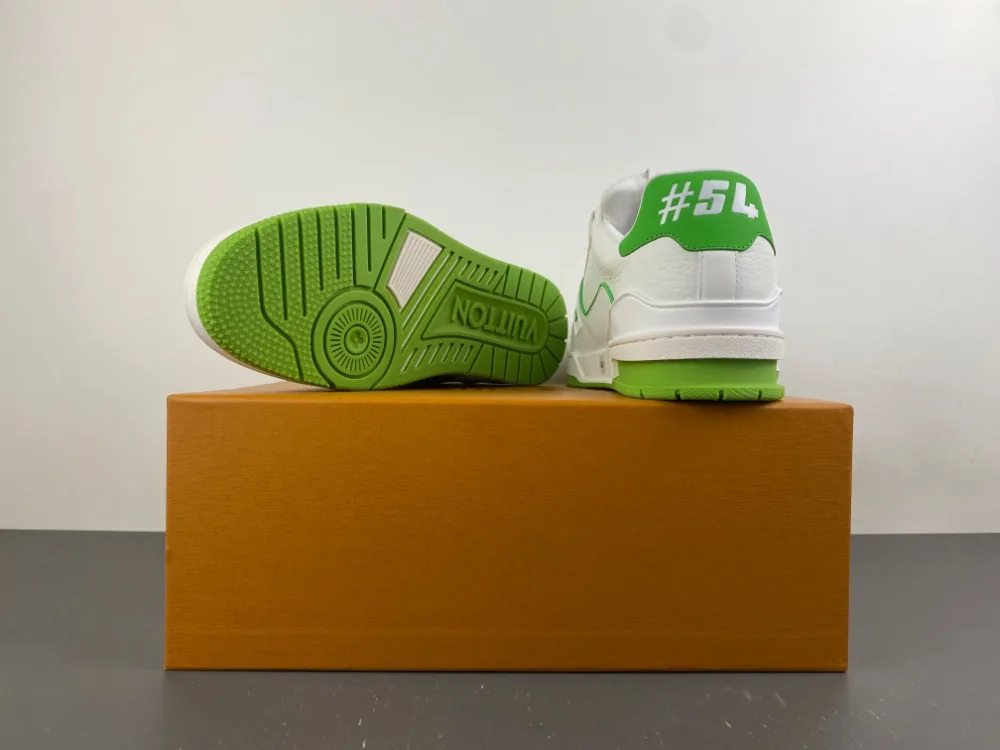 Louis Vuitton Trainer “White Grey Green” — photo 14 of 17