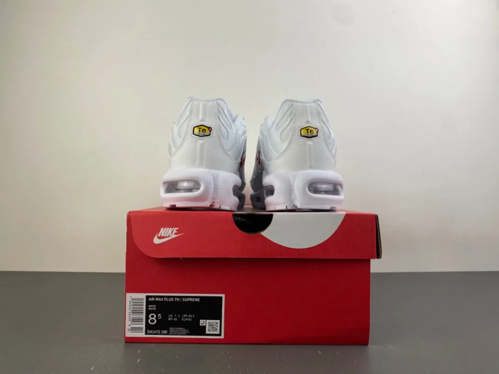 Nike Supreme x Air Max Plus TN “White” — photo 17 of 17