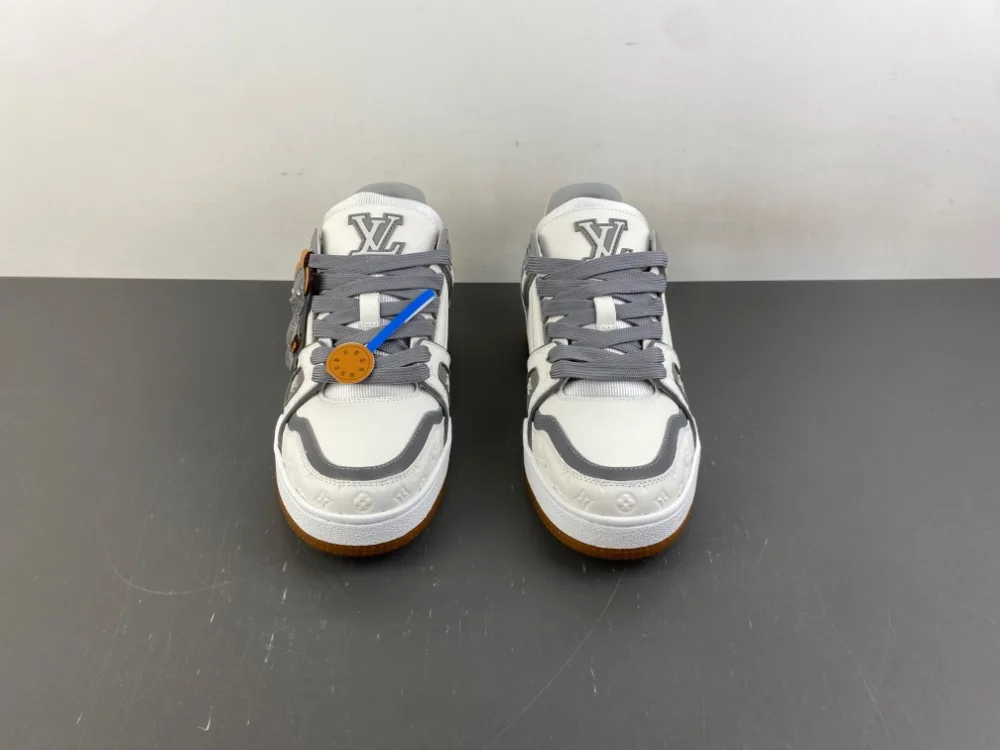 Louis Vuitton Trainer “White Grey Brown” — photo 1 of 17