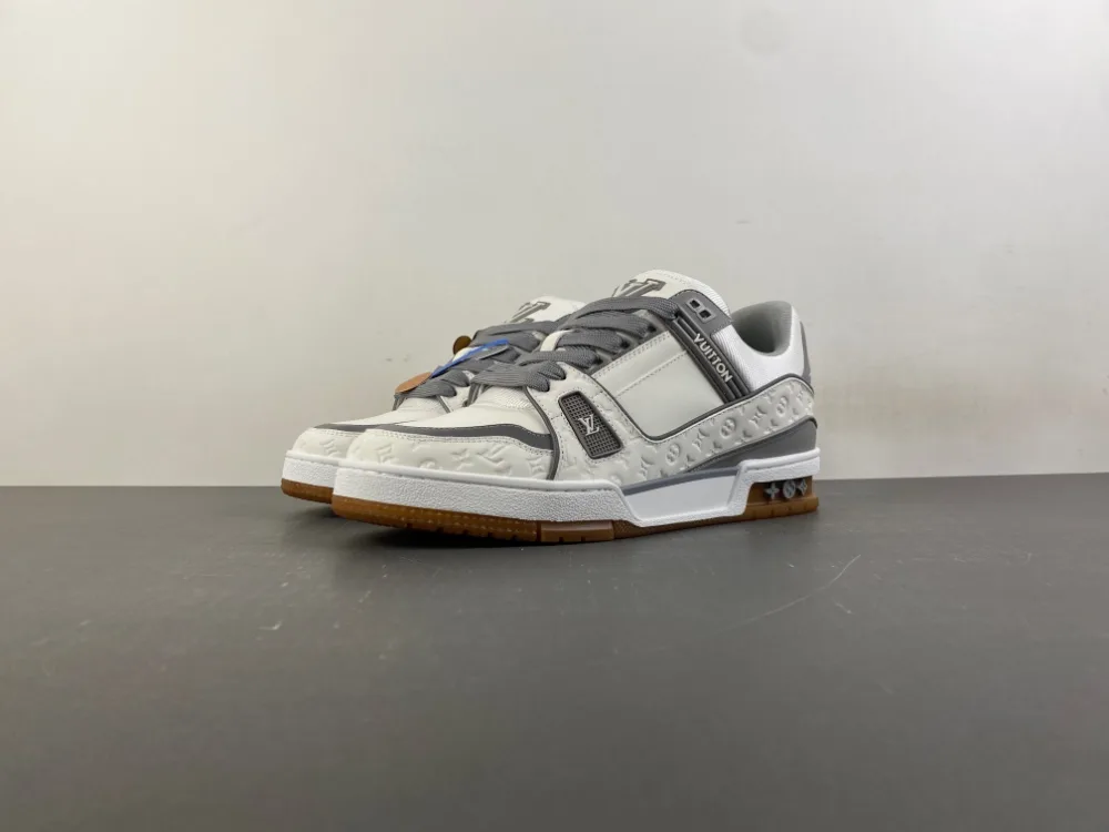 Louis Vuitton Trainer “White Grey Brown” — photo 2 of 17