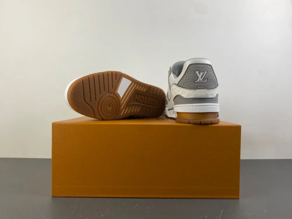 Louis Vuitton Trainer “White Grey Brown” — photo 6 of 17
