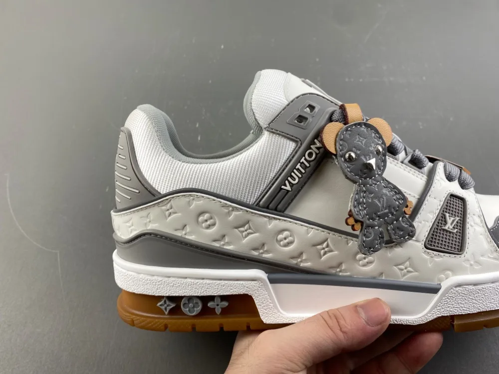 Louis Vuitton Trainer “White Grey Brown” — photo 9 of 17