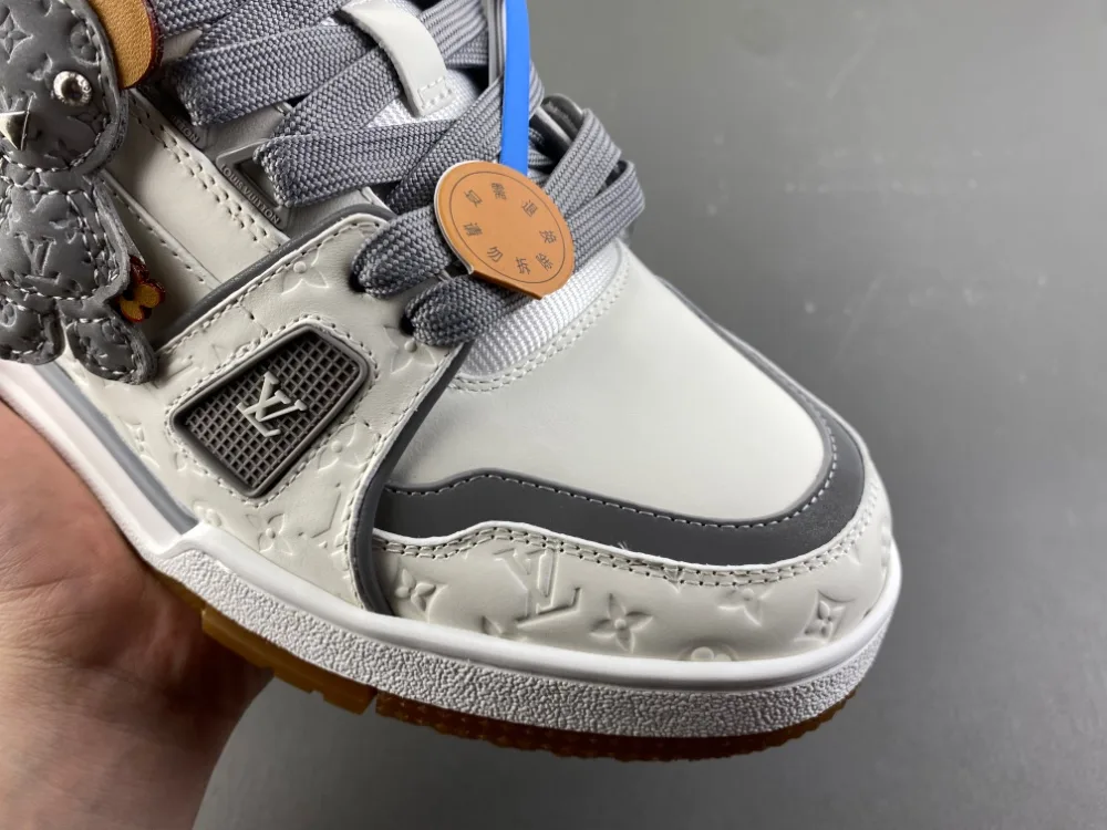 Louis Vuitton Trainer “White Grey Brown” — photo 10 of 17
