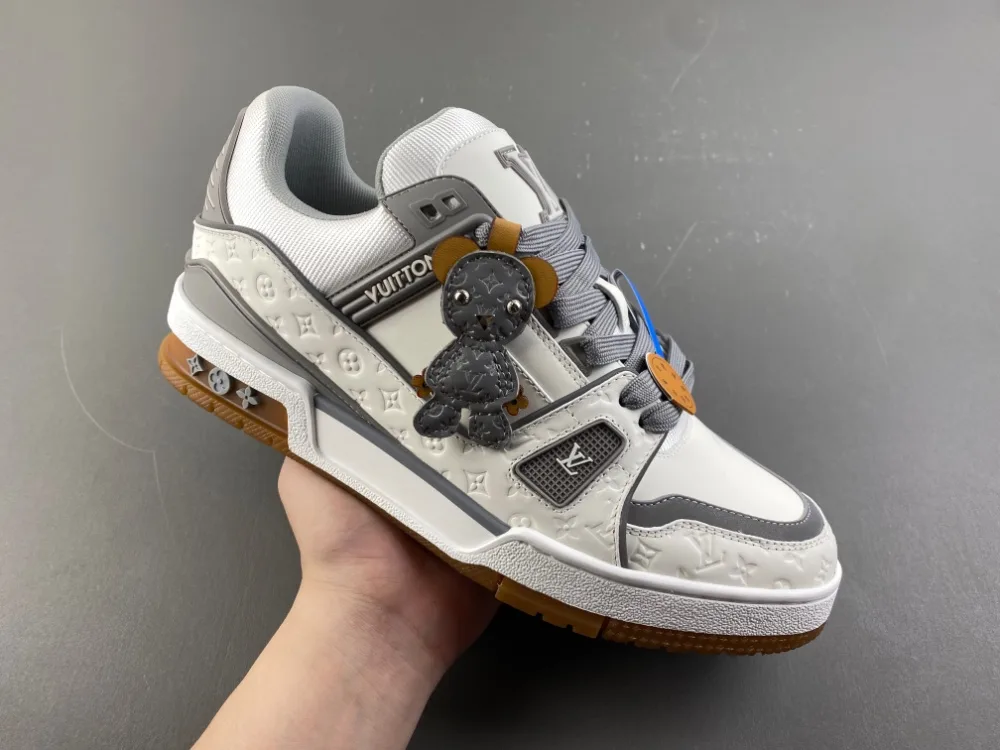 Louis Vuitton Trainer “White Grey Brown” — photo 11 of 17