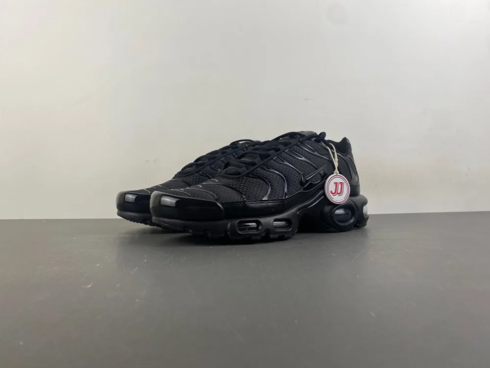 Nike Air Max Plus Low Triple Black “Full Black” — photo 1 of 17