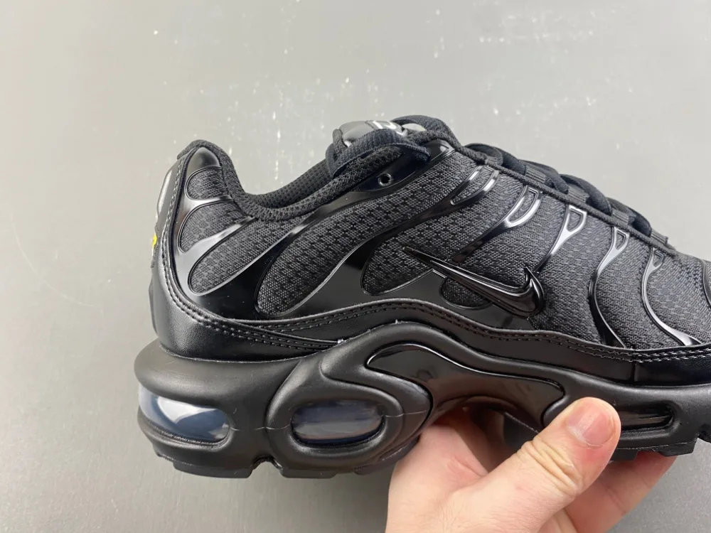 Nike Air Max Plus Low Triple Black “Full Black” — photo 4 of 17