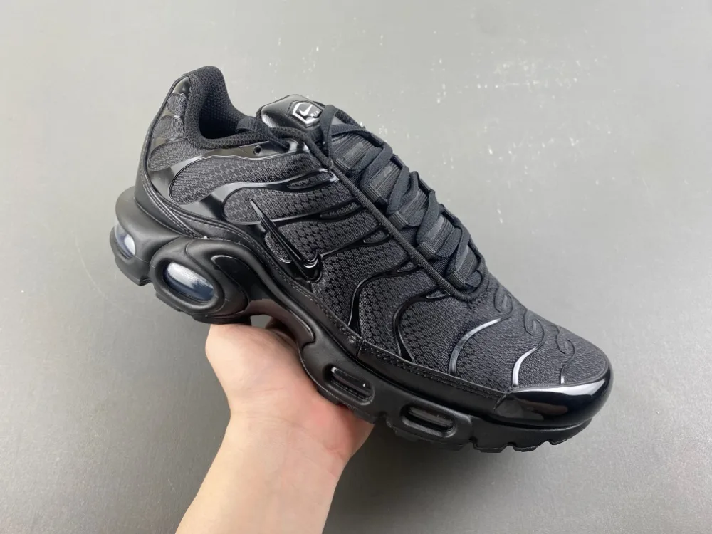 Nike Air Max Plus Low Triple Black “Full Black” — photo 6 of 17