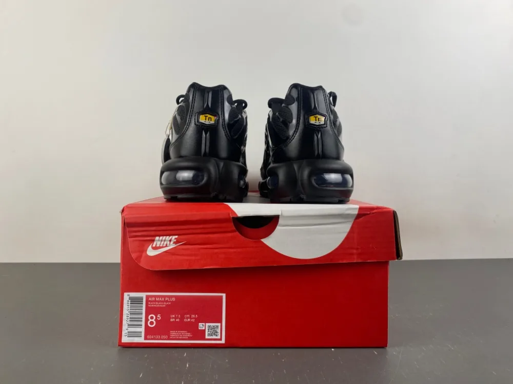 Nike Air Max Plus Low Triple Black “Full Black” — photo 17 of 17