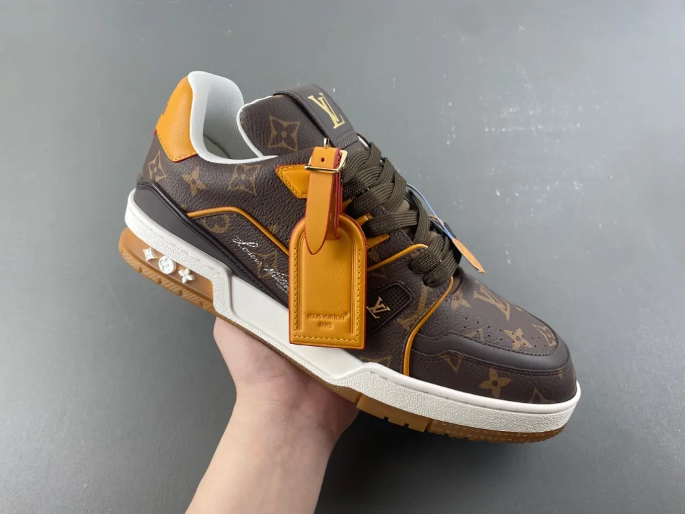 Louis Vuitton Trainer “Coffee White” — photo 3 of 17