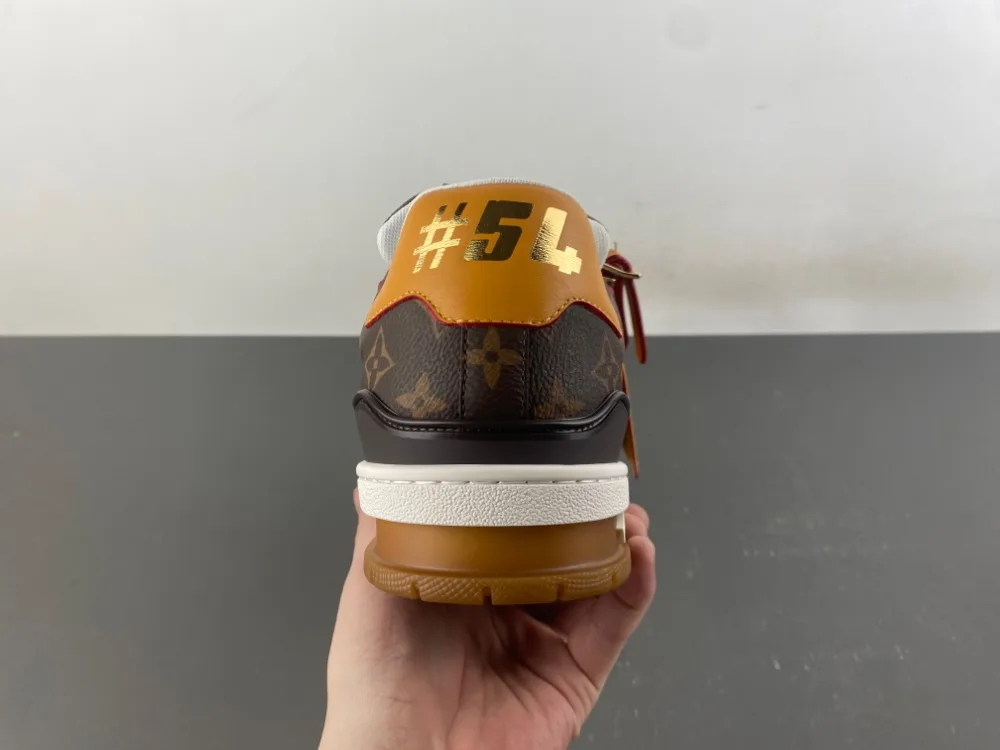 Louis Vuitton Trainer “Coffee White” — photo 6 of 17