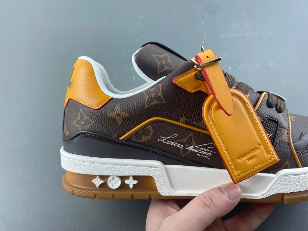 Louis Vuitton Trainer “Coffee White” — photo 10 of 17