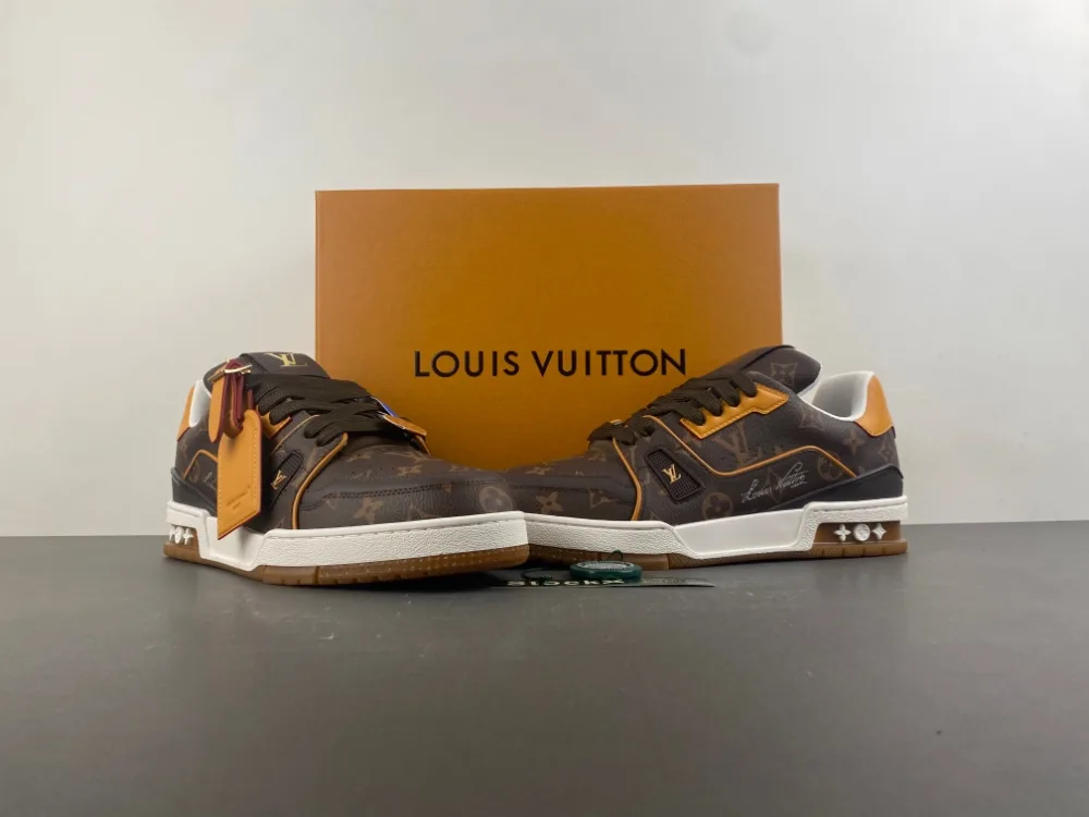 Louis Vuitton Trainer “Coffee White” — photo 13 of 17