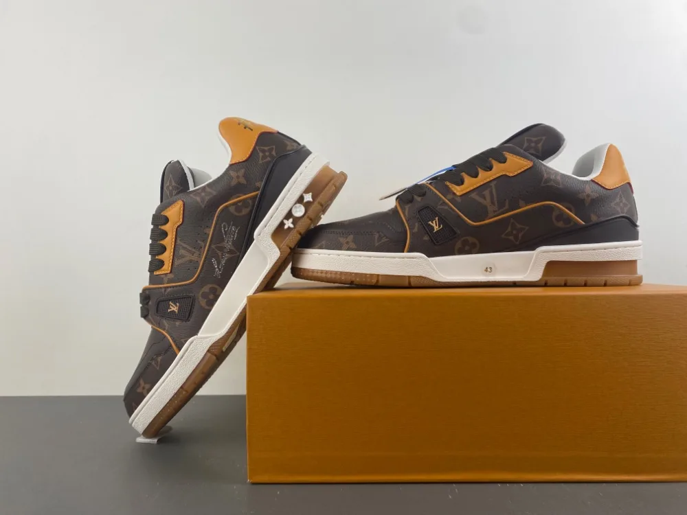 Louis Vuitton Trainer “Coffee White” — photo 14 of 17
