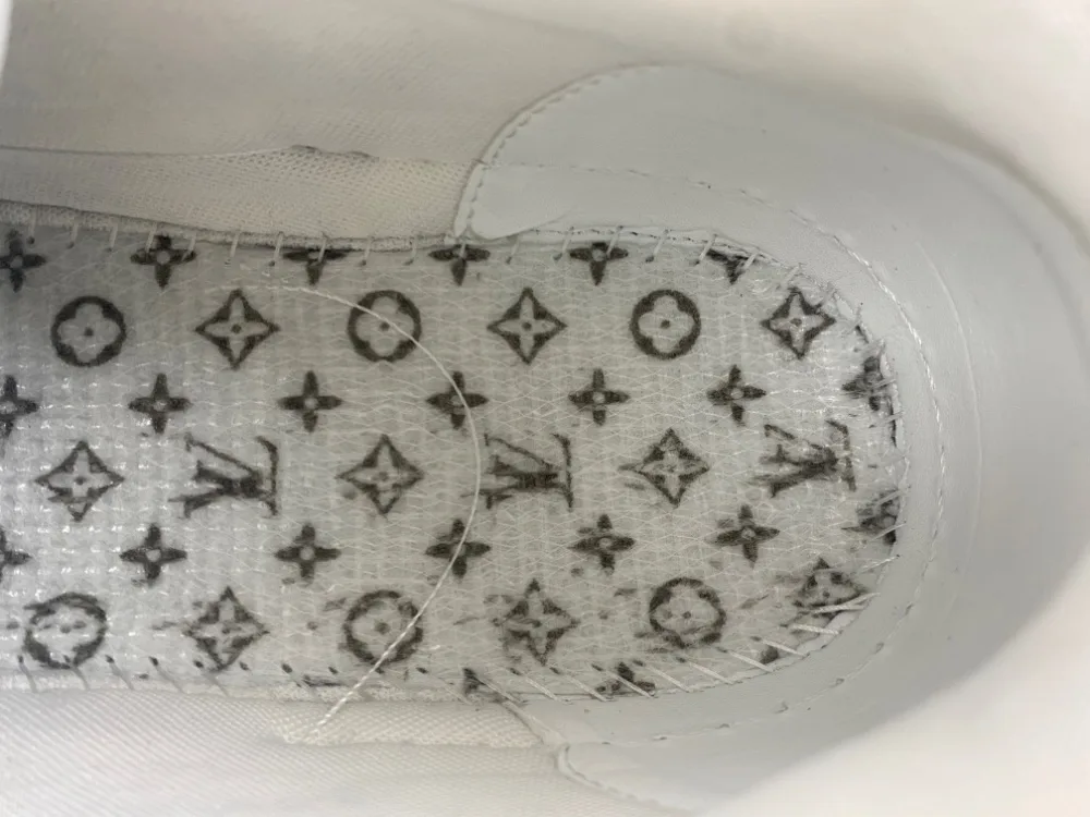 Louis Vuitton Trainer “Dark Sapphire Brown Yellow Denim” — photo 17 of 17