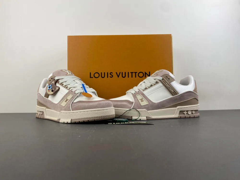 Louis Vuitton Trainer “Milk Tea White” — photo 4 of 17