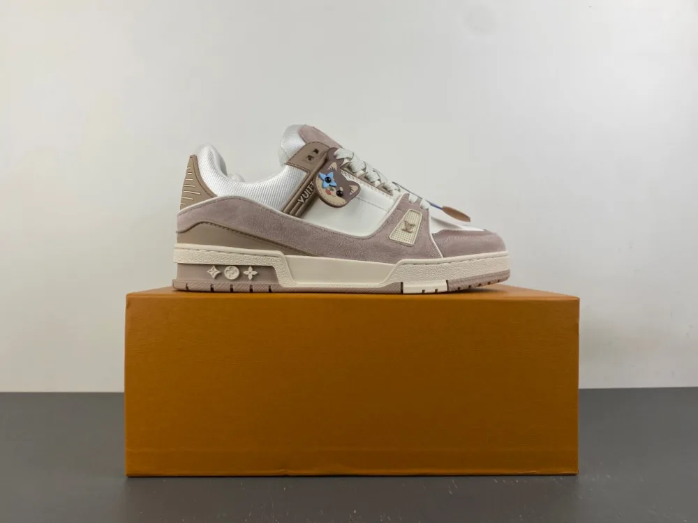 Louis Vuitton Trainer “Milk Tea White” — photo 7 of 17