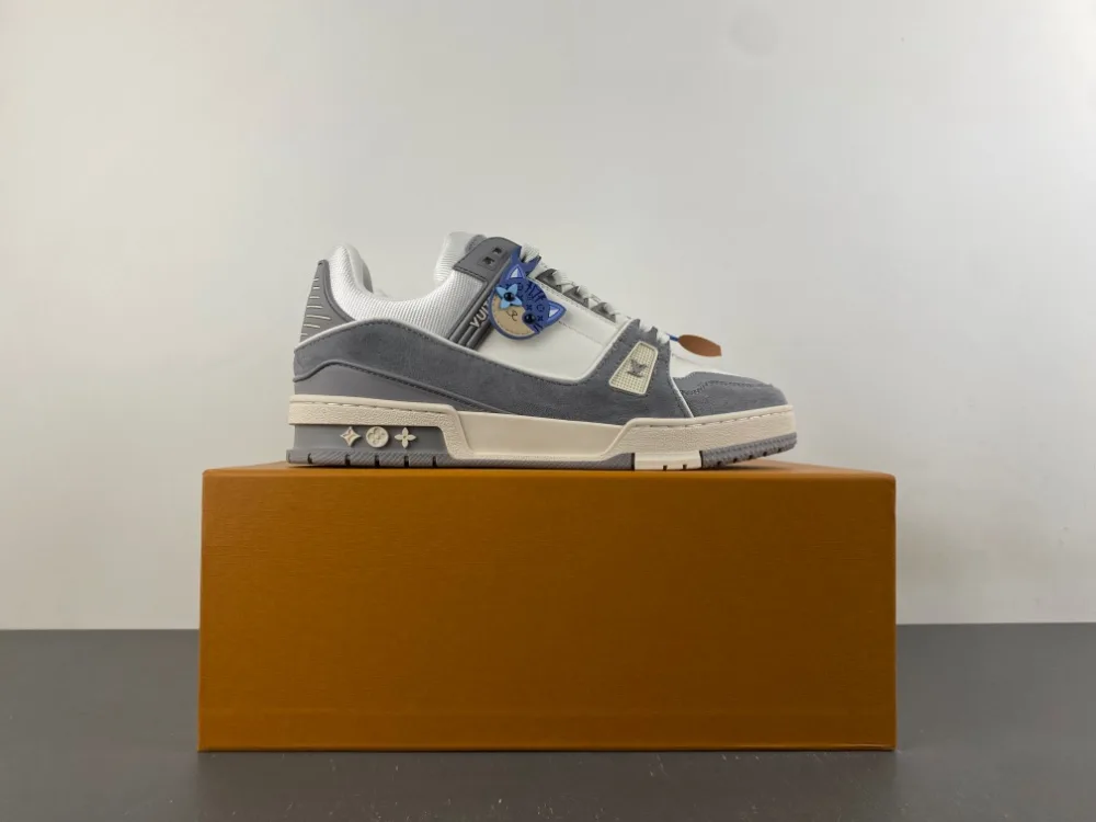 Louis Vuitton Trainer “White Grey” — photo 16 of 17