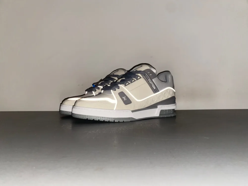 Louis Vuitton Trainer “Beige Yellow Grey” — photo 1 of 18
