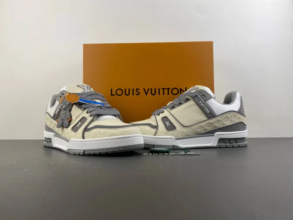 Louis Vuitton Trainer “Beige Yellow Grey” — photo 6 of 18