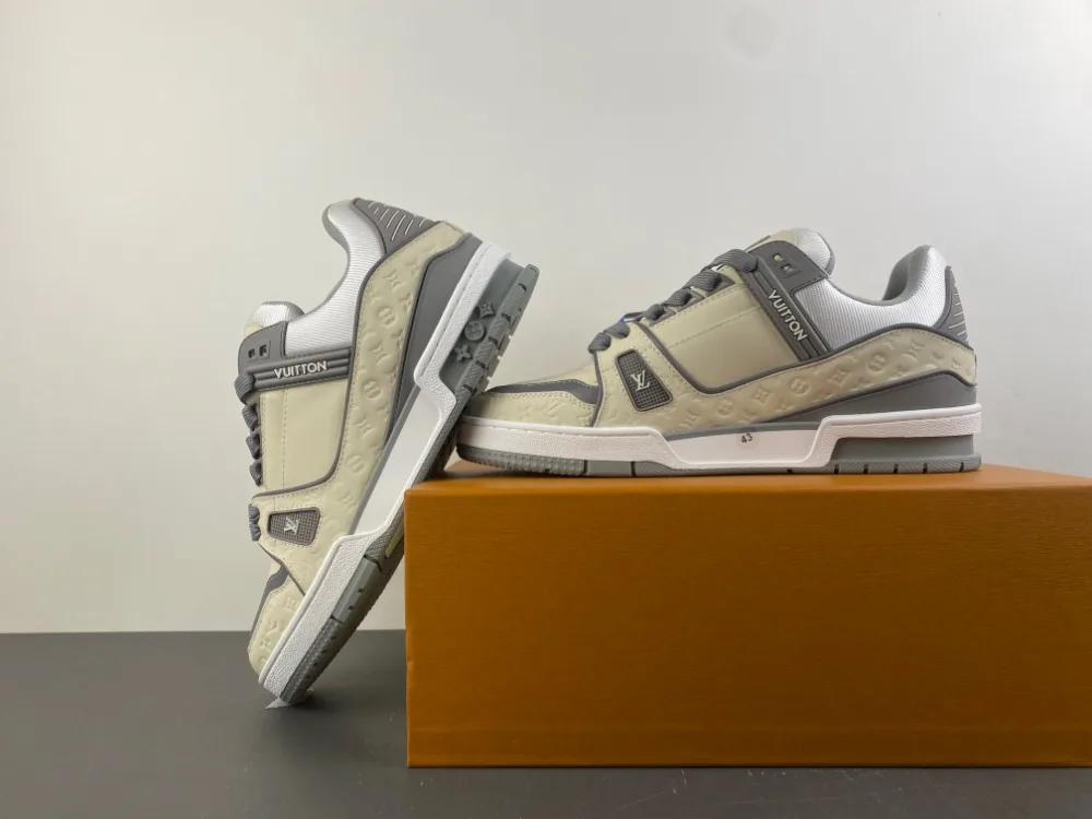 Louis Vuitton Trainer “Beige Yellow Grey” — photo 15 of 18
