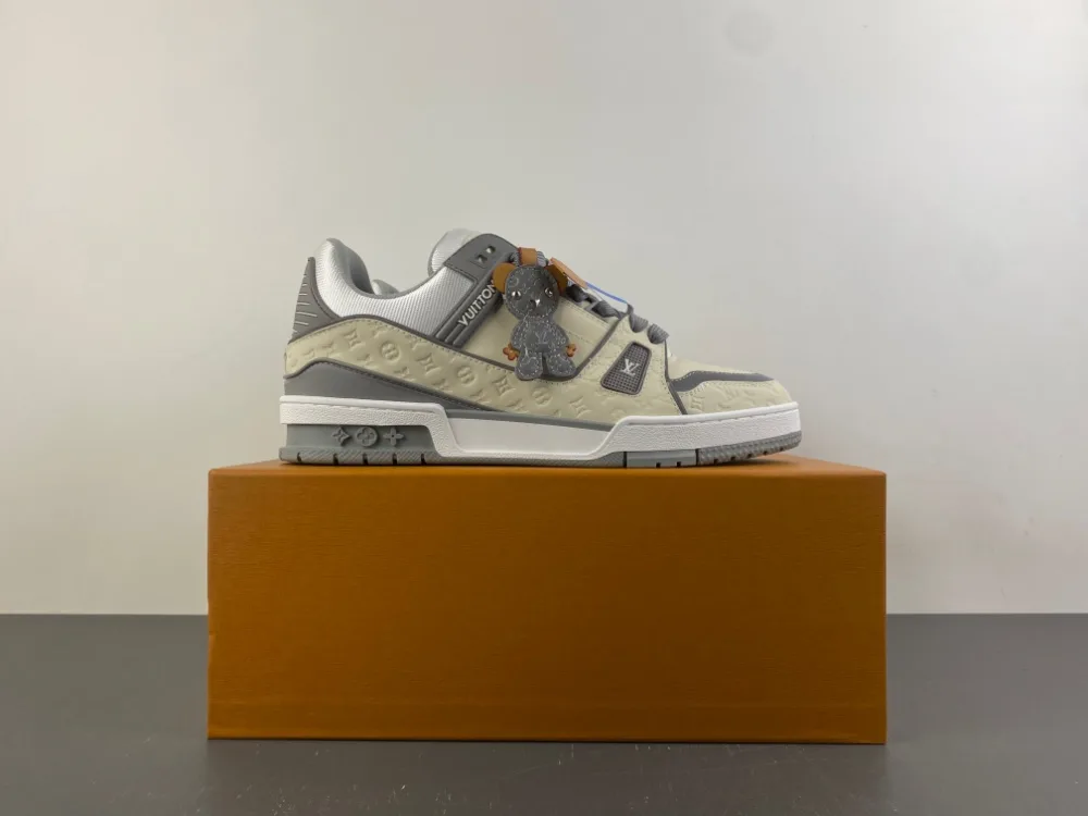 Louis Vuitton Trainer “Beige Yellow Grey” — photo 17 of 18