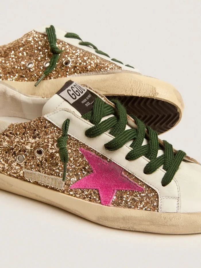 Golden Goose Super-star Sneakers “Gold Pink” — photo 3 of 5