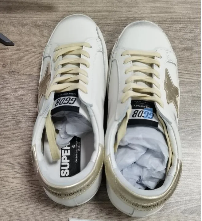 Golden Goose Super-star Sneakers “Gold” — photo 4 of 9