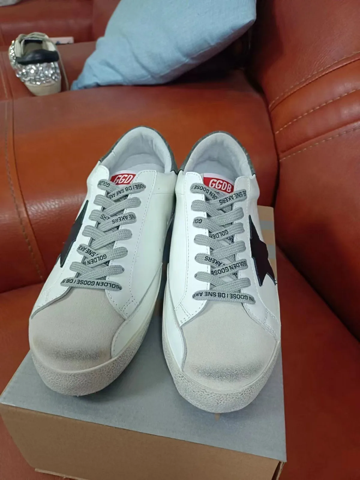 Golden Goose Super-star LTD Sneakers “Black Grey” — photo 1 of 7