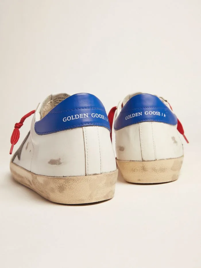 Golden Goose Super-star Sneakers “Blue Red” — photo 2 of 5