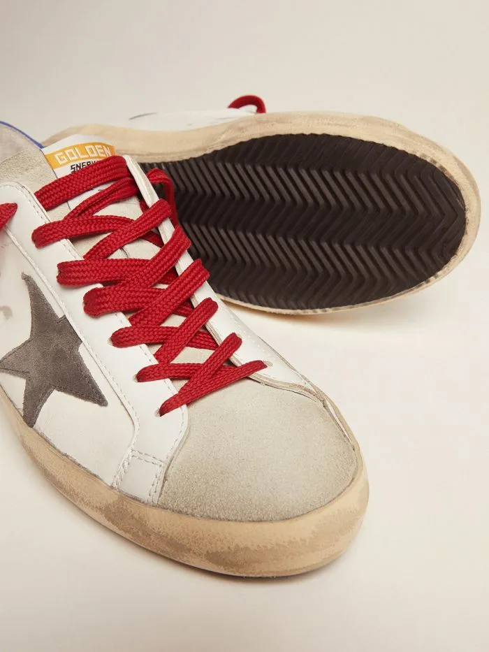 Golden Goose Super-star Sneakers “Blue Red” — photo 3 of 5