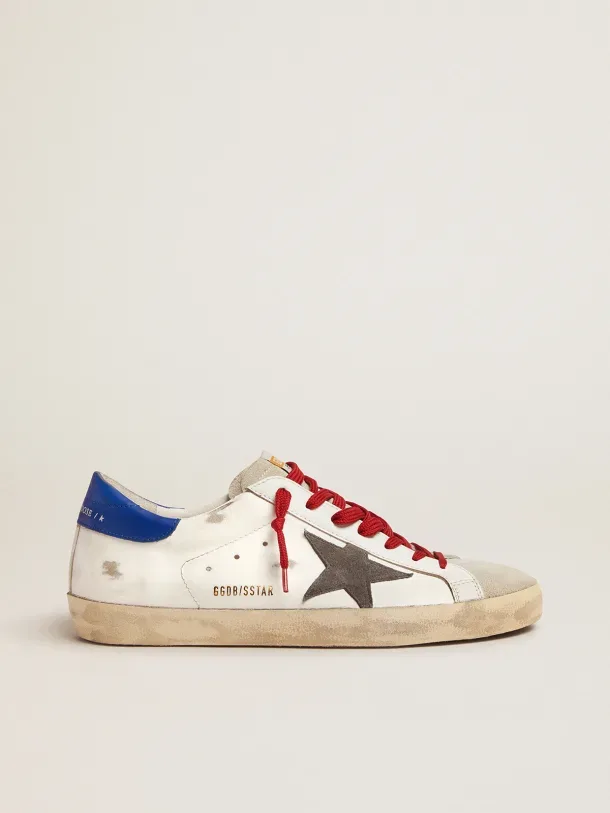 Golden Goose Super-star Sneakers “Blue Red” — photo 4 of 5