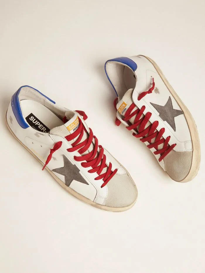Golden Goose Super-star Sneakers “Blue Red” — photo 5 of 5