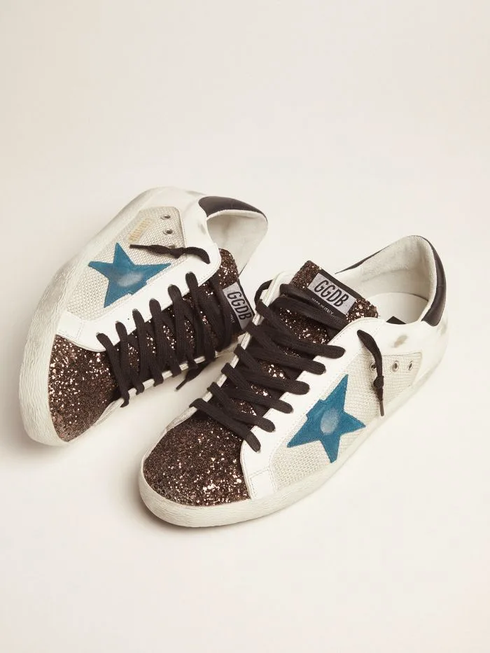 Golden Goose Super-star Sneakers “Blue” — photo 1 of 4