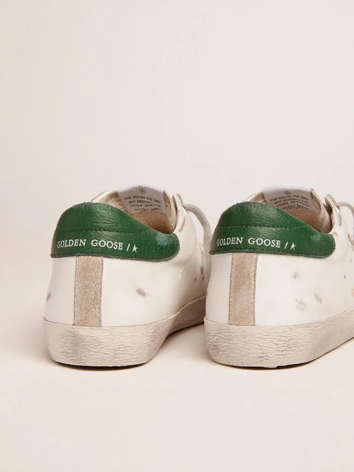 Golden Goose Super-star Sneakers “Silver Green” — photo 4 of 4
