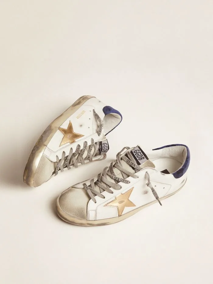 Golden Goose Super-star Sneakers “Blue” — photo 1 of 4