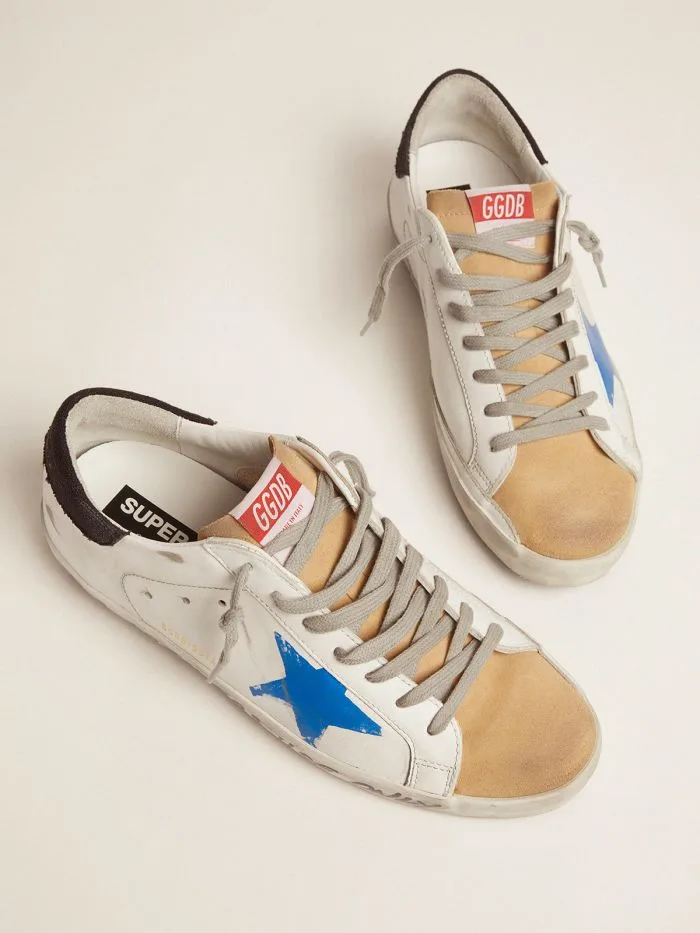 Golden Goose Super-star Sneakers “Blue” — photo 1 of 4