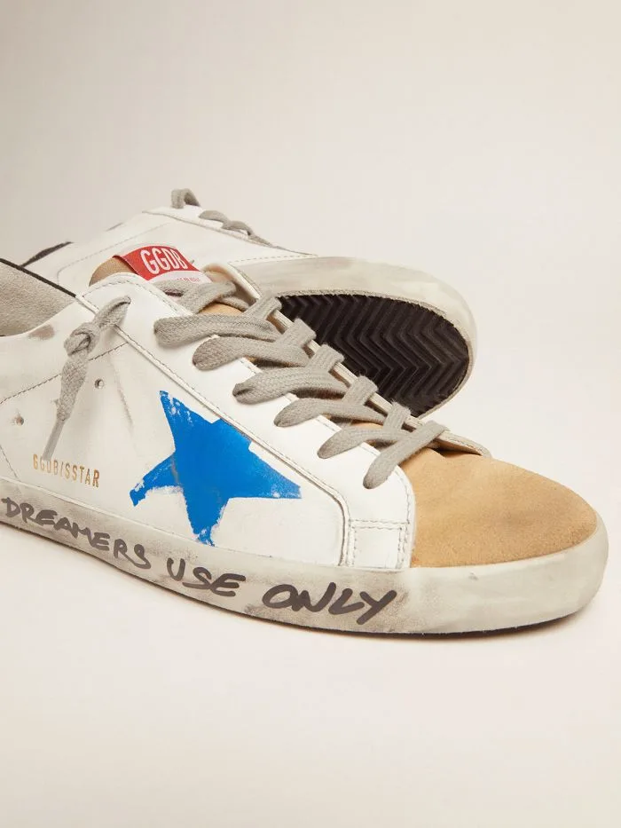 Golden Goose Super-star Sneakers “Blue” — photo 2 of 4