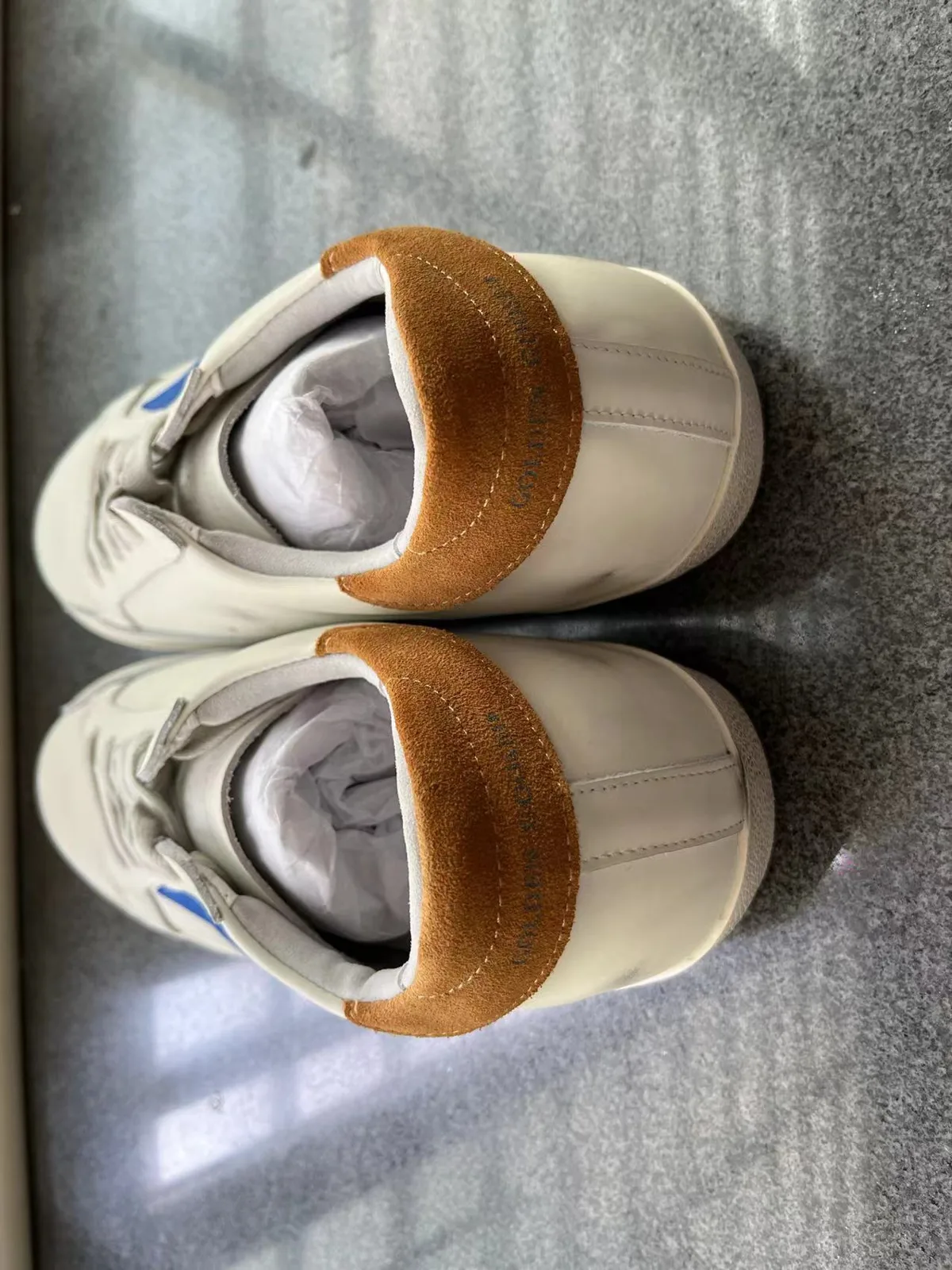 Golden Goose Super-star Sneakers “Blue Red” — photo 3 of 7
